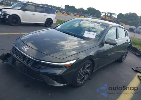 2024 Hyundai Elantra Limited from USA, damaged, VIN KMHLP4DG4RU820204